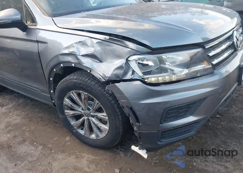 2018 Volkswagen Tiguan 2.0T S z USA, uszkodzony, nr VIN 3VV0B7AX4JM091949